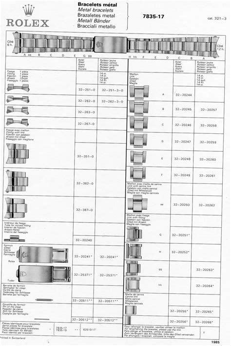 seriali clasp tudor|tudor clasp code chart.